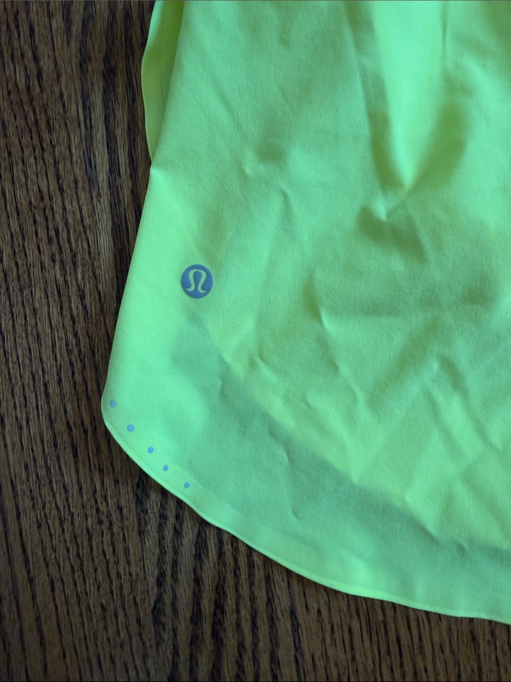 Lululemon Electric Yellow Fast and Free Reflective High-Rise Classic-Fit 3” 4 - Picture 7 of 14